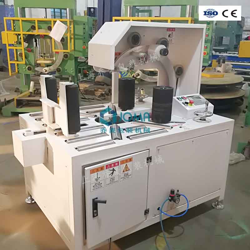 卧式缠绕机带辊筒